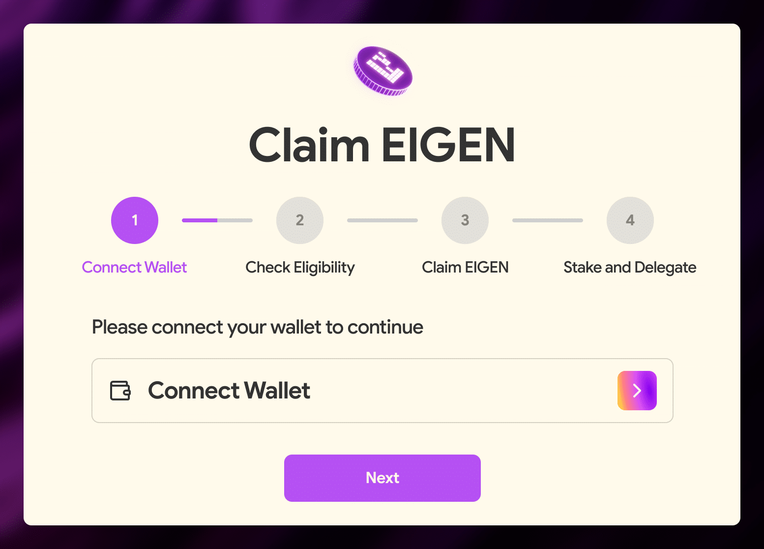 How to Claim Eigen Token Airdrop