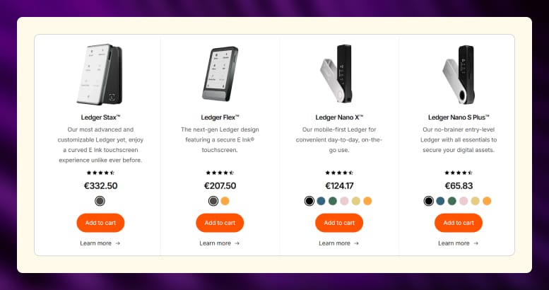 Ledger Shop