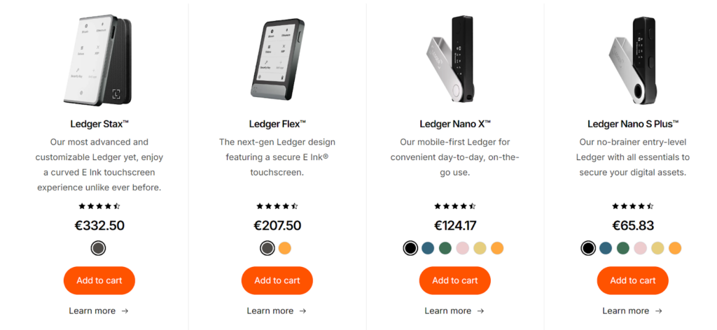 set up your ledger
