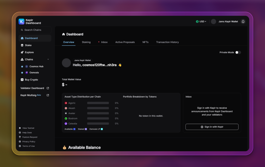 Keplr - Top Wallet for Cosmos Staking