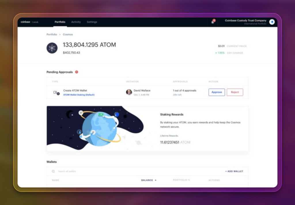 Coinbase - Trusted Centralized Exchange