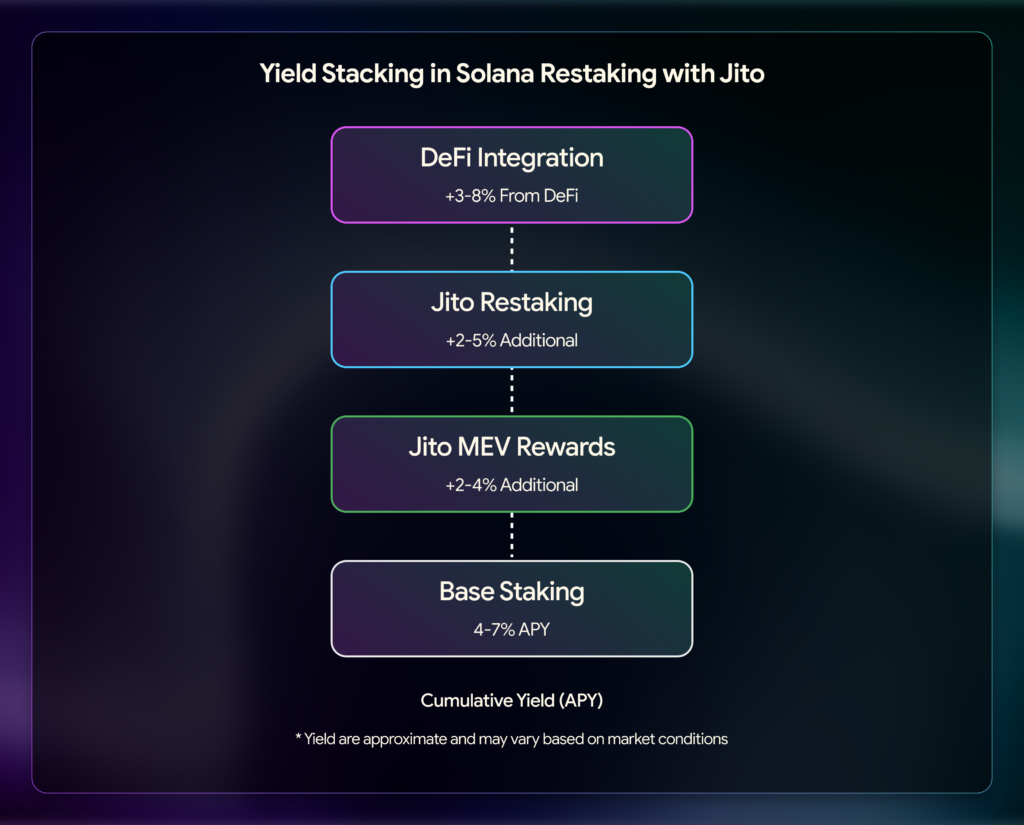 Comparison with Ethereum Restaking